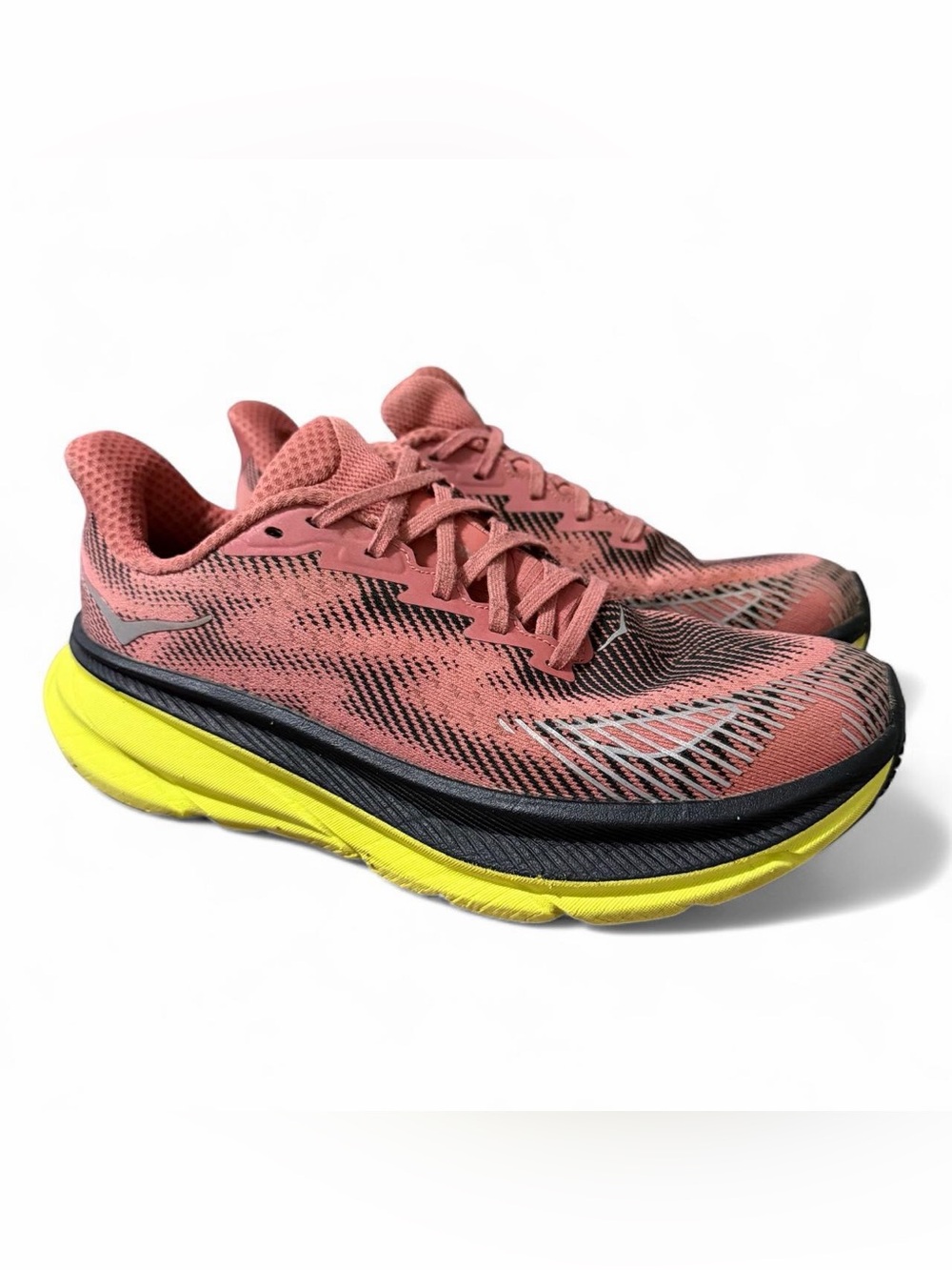 Unisex Hoka Clifton 9 GTX TS Gore-Tex Clay Black Running Shoes W8.5/M7.5 No Box